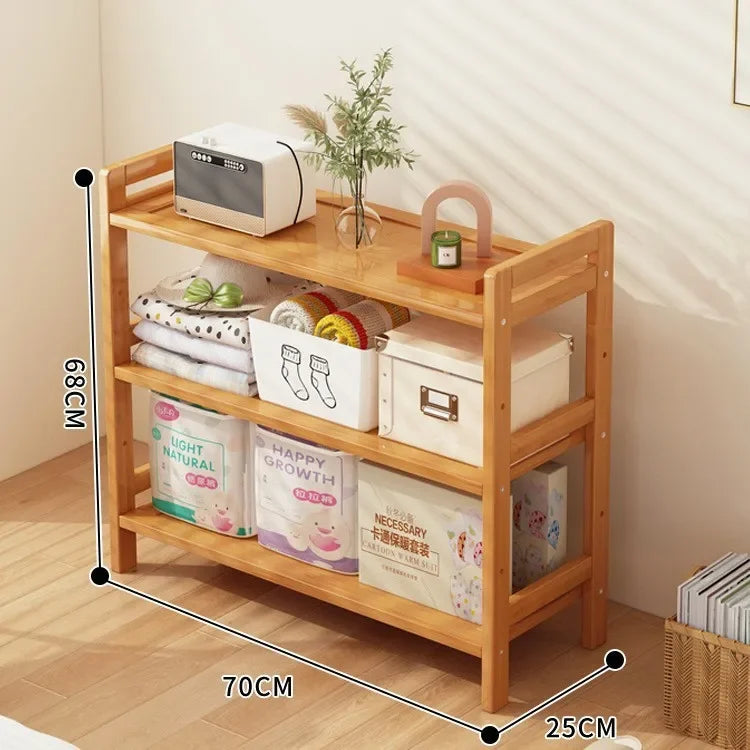 Kitchen shelf, floor standing multi-layer product, household pot seasoning shelf